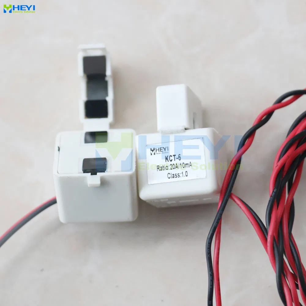 Kct-6 5A/2.5mA Split Core Current Transformer for Clamp on Current Sensor for Smart Meter