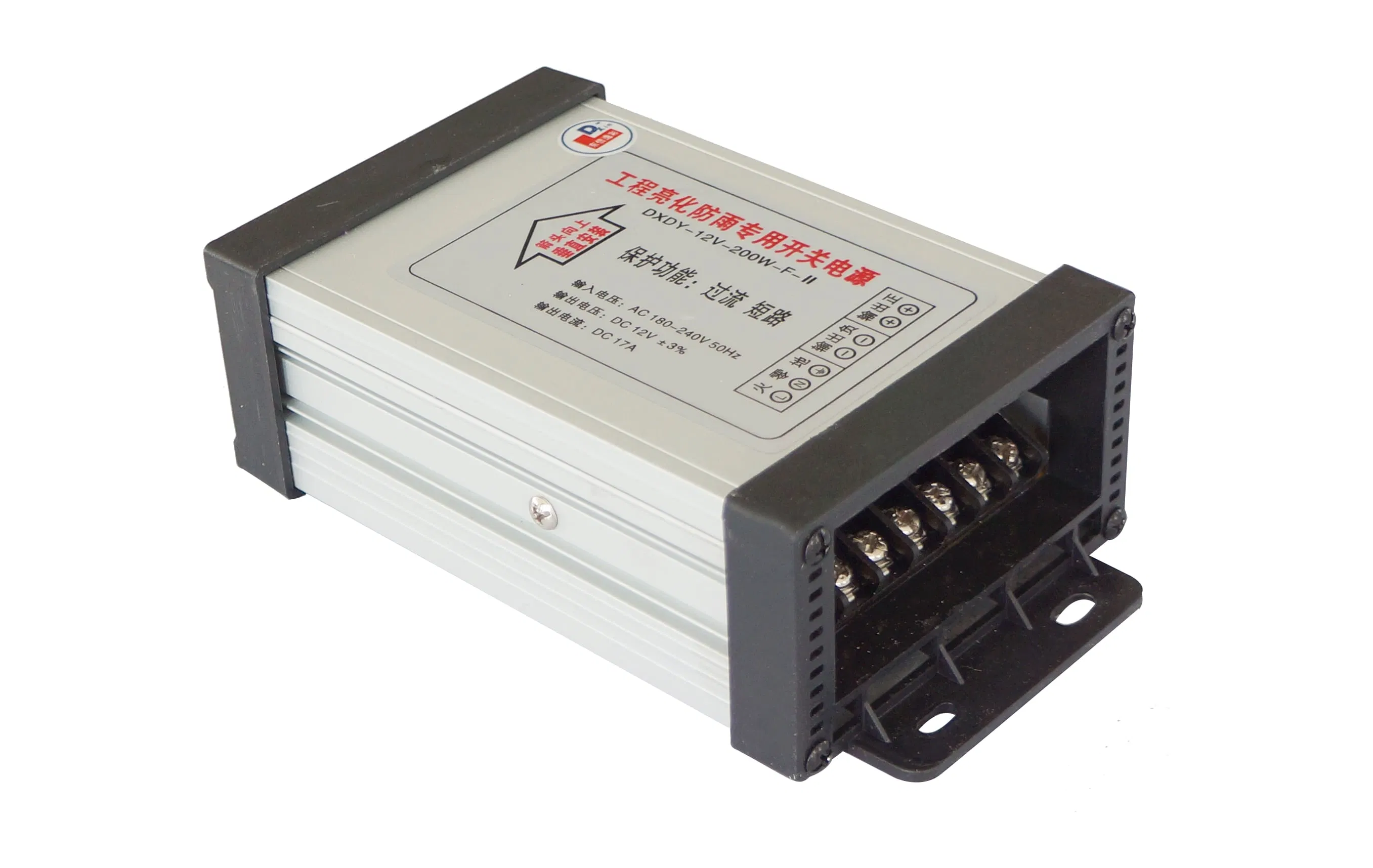 LED Switching Power Supply MID-End Aluminium Profile Series 200W 12V