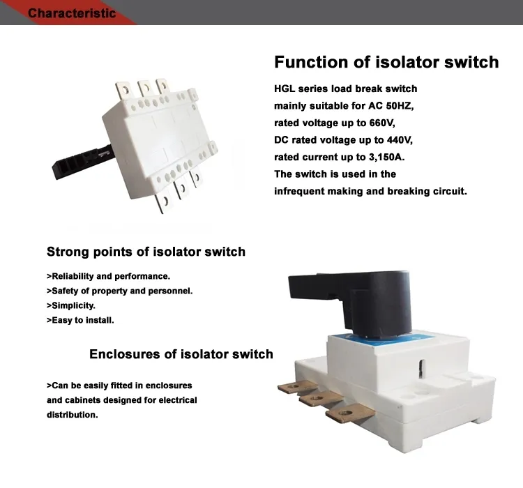 Manual Changeover Electric Switch 800A 1600A