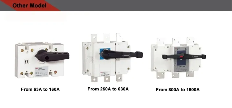 Manual Changeover Electric Switch 800A 1600A