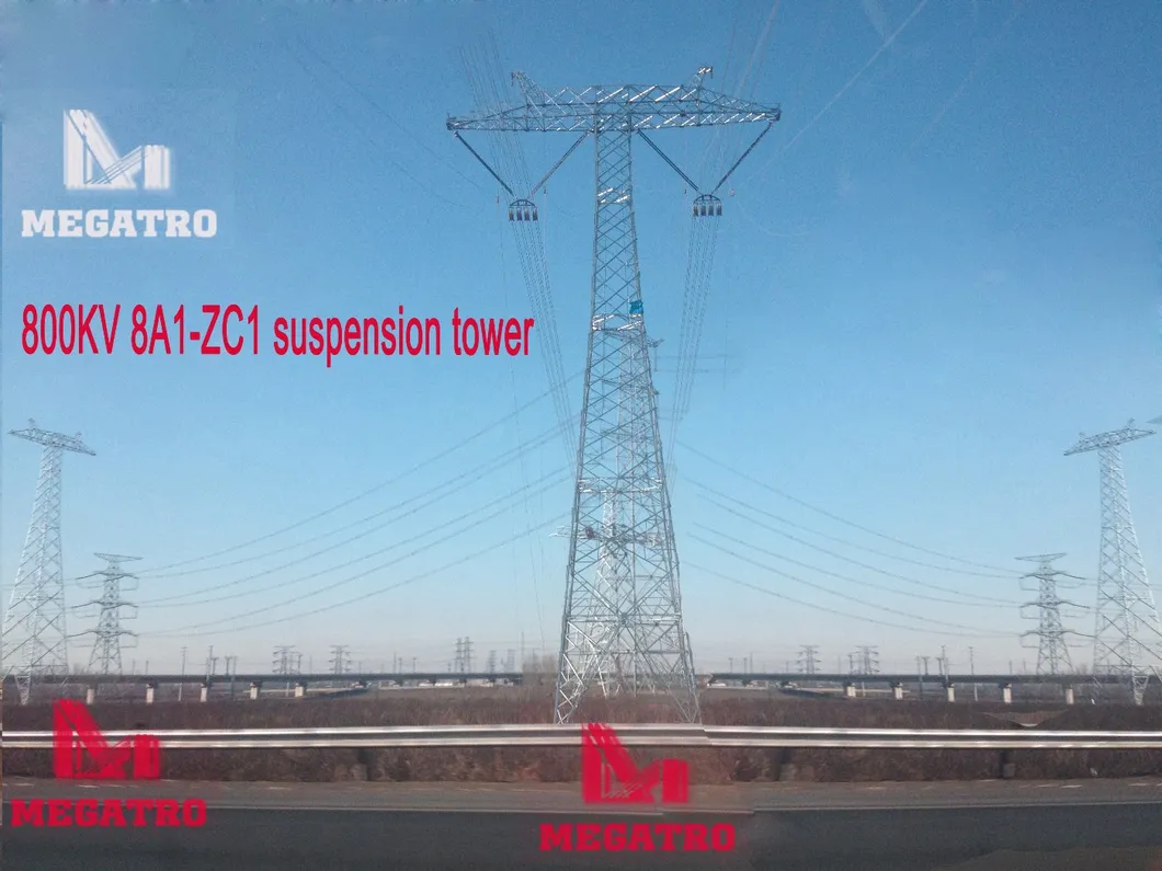 Megatro 500kv 5b1-Zjsc Single Circuit Transmission Tower