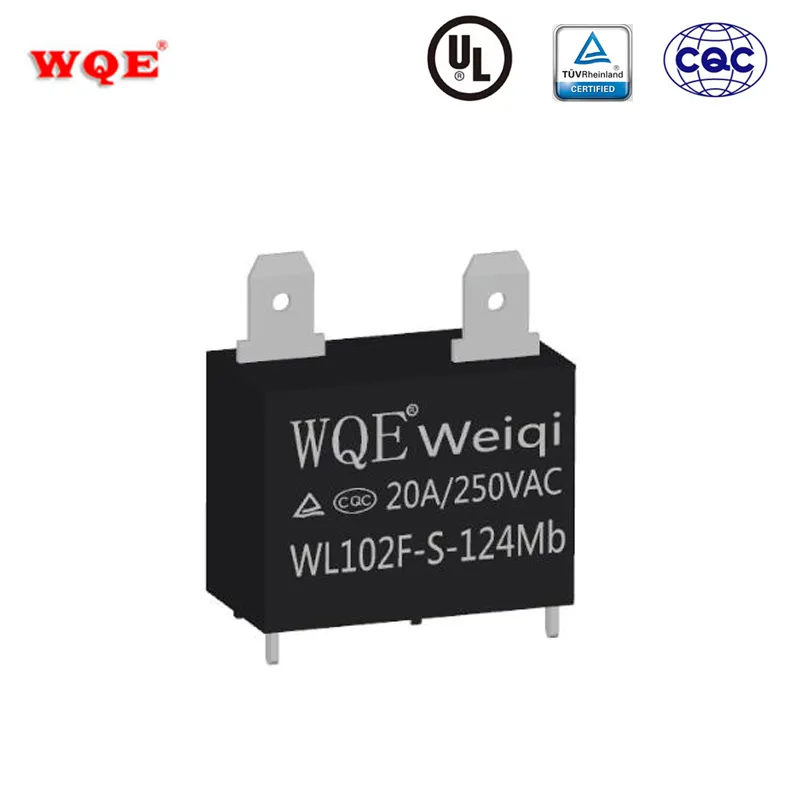 Micro Power Relay 20A 250VAC 12VDC Relay 4pins Miniature PCB Relay Quick Terminal Mounting Relays Wl102f Russia Market