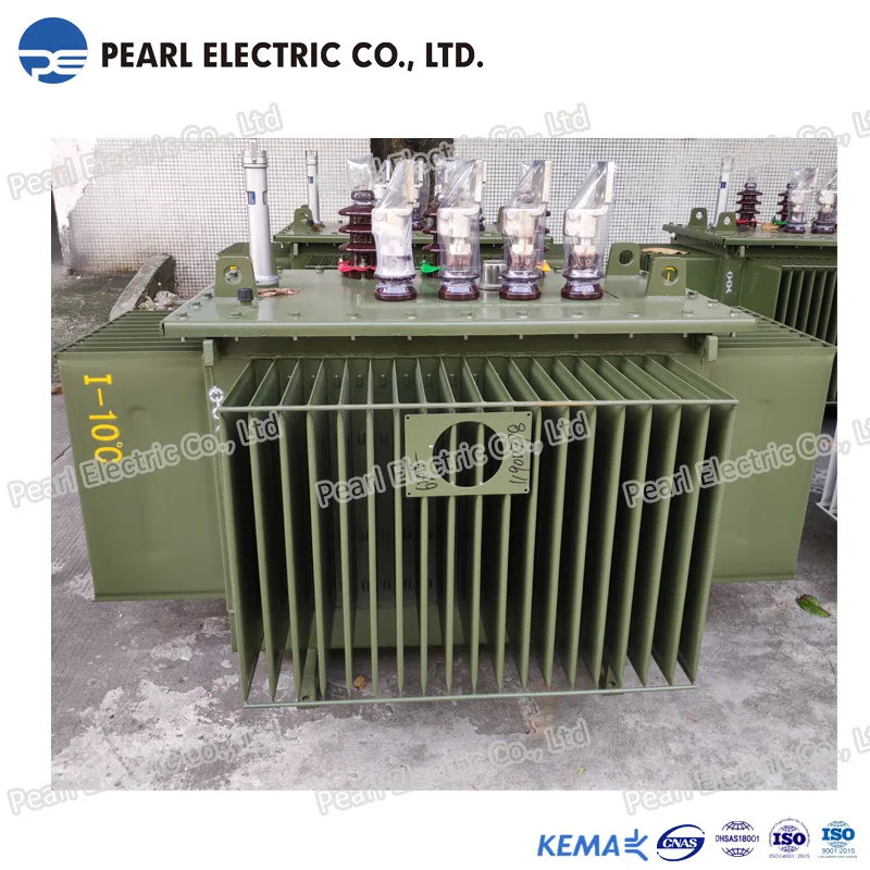 Oil Immersed Distribution Transformers 200kVA 10kv with Low Loss