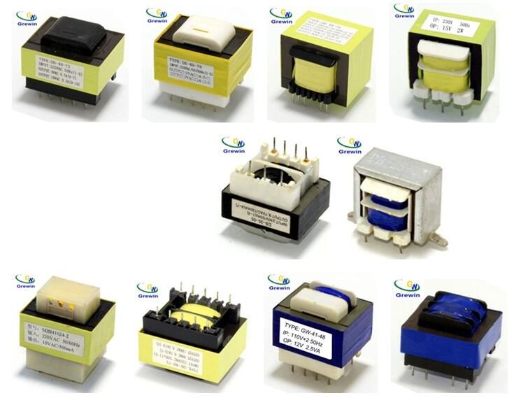 PCB Mounting Current Voltage Low Frequency Transformer for Computer