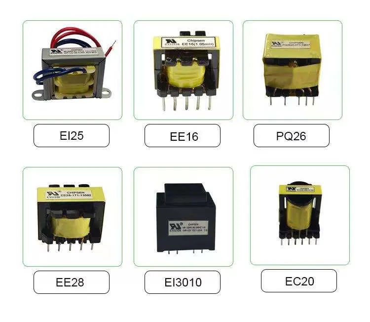 Pot Series Ferrite Core Transformer Flyback Transformer Step-Down AC 24V 220V High Frequency Transformer