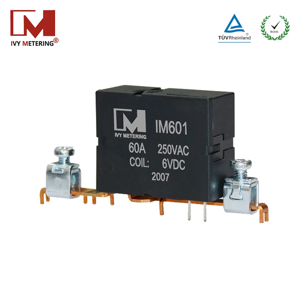 Safety UC2 Standard PCB Relay 24VDC 60A Magnetic Latching Relay