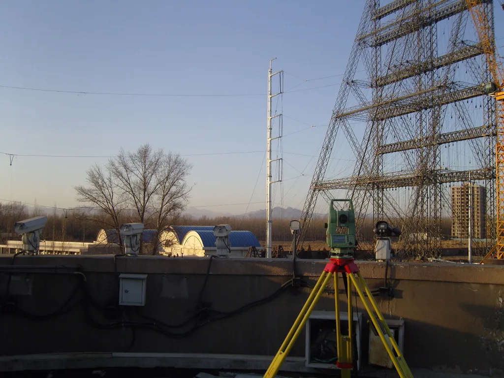 Single Pipe Transmission Line Pole Power Tower Electric Power