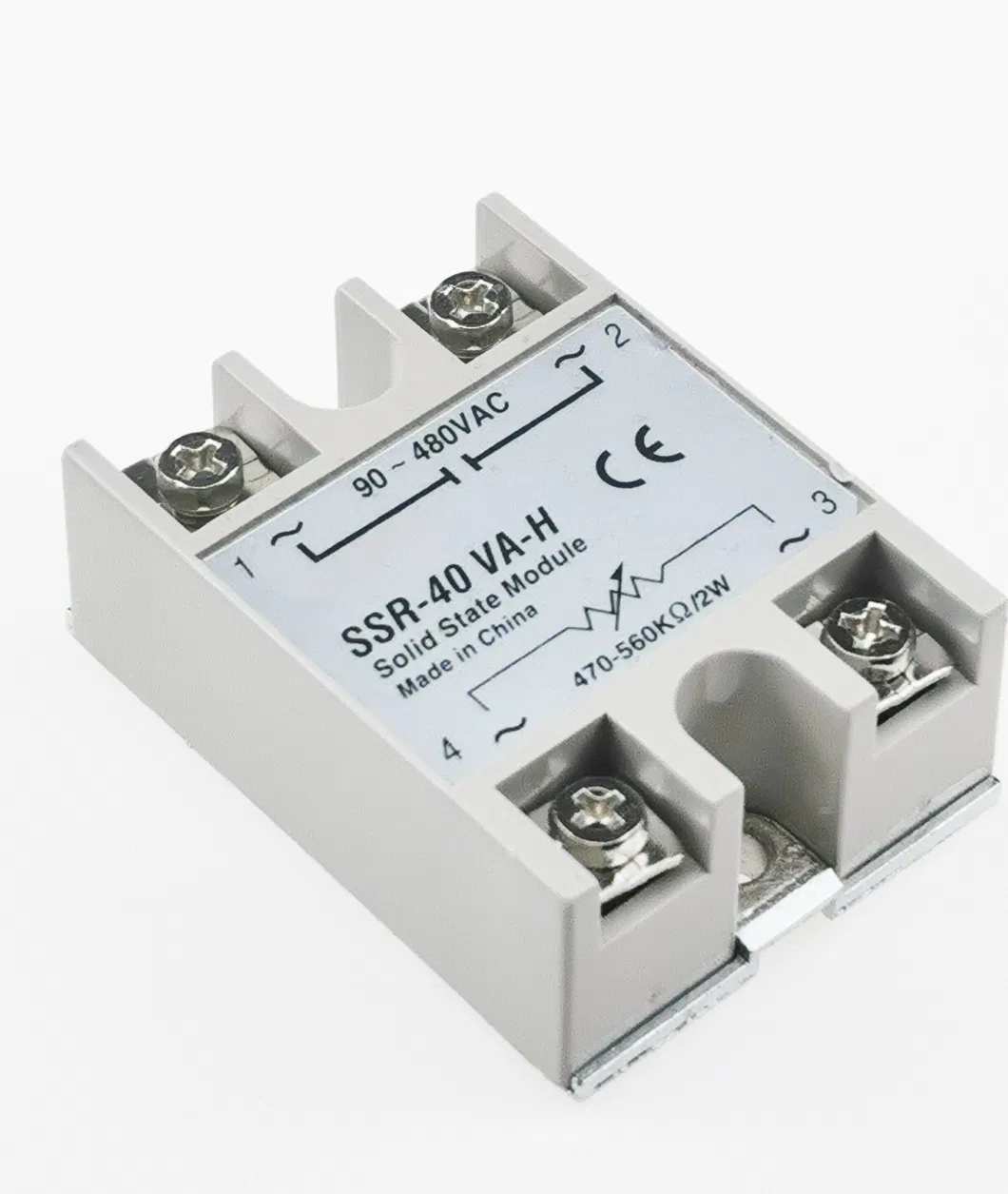 SSR-80da Solid State Relay, CE Proved Solid State Relay, 24-380VAC Single Solid State Relay, ISO9001 Passed Solid State Relay