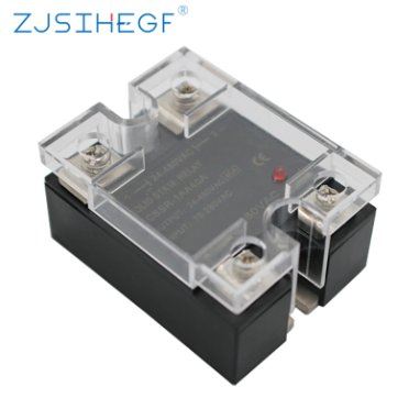 SSR Single Phase Solid State Relay 10A 24-480VAC Control 70-280VAC