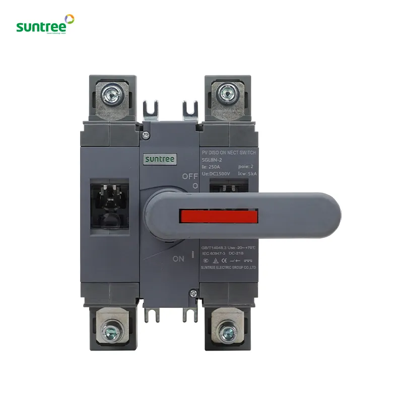 Suntree Hot Selling 400A 3p 4p Load Isolator Switch 1500V with CE IEC Certificate DC Disconnected Switch