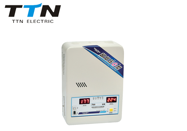 Ttn Wall Mount Type Voltage Stabilizer LED- TM 8000va Full-Auto AC Regulator