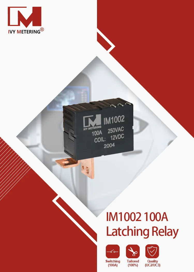 UL Standard 220V High Power Latching Relay for Kwh Meter