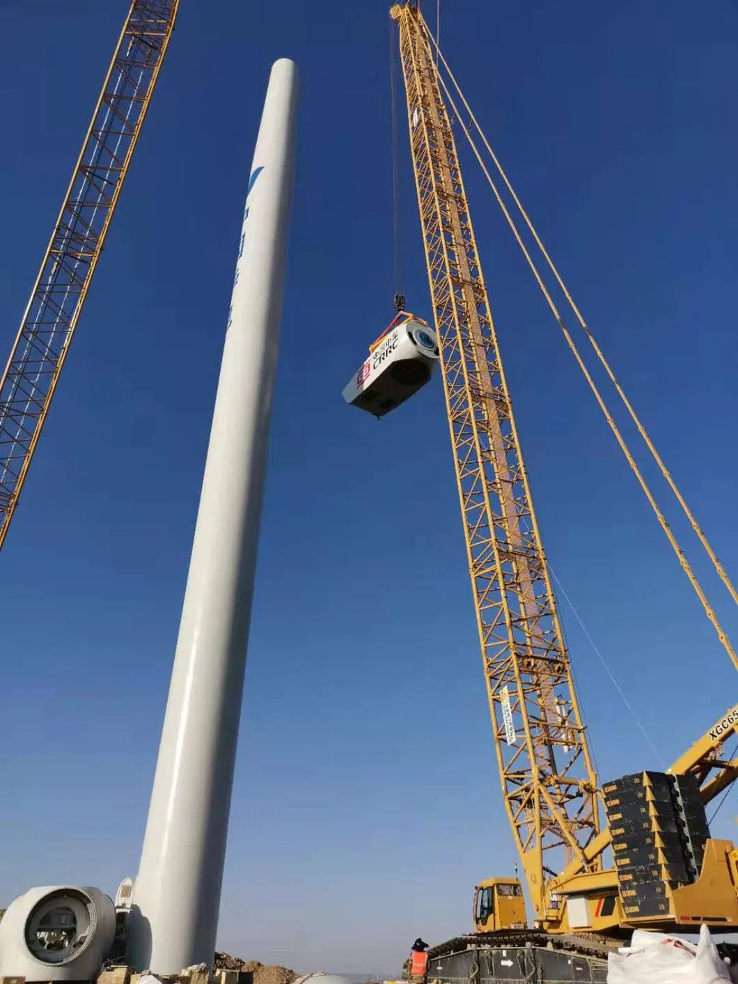 Wind Turbine Generator Sinovel Brand at Sea Install on Land or at Sea Equipment Tower